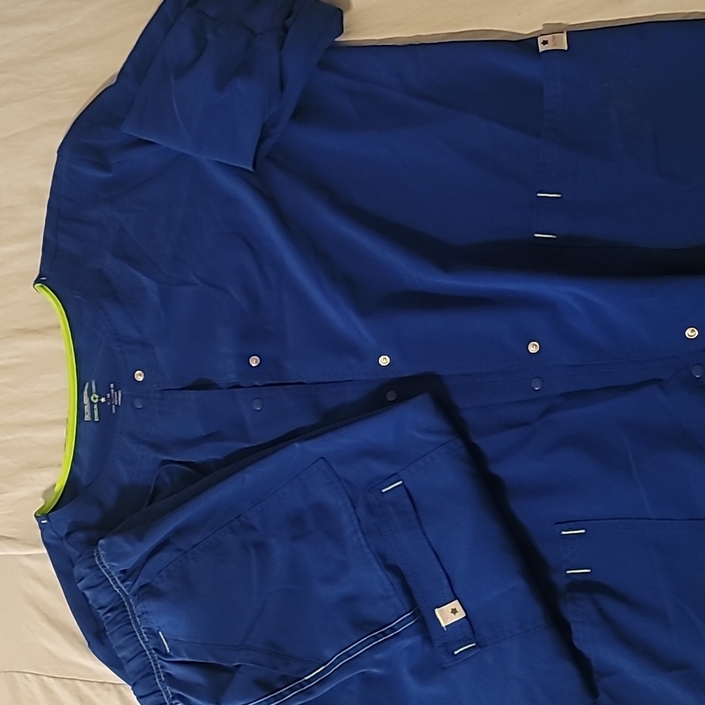 Scrubstar Set  Royal sapphire Scrub Jacket and pant